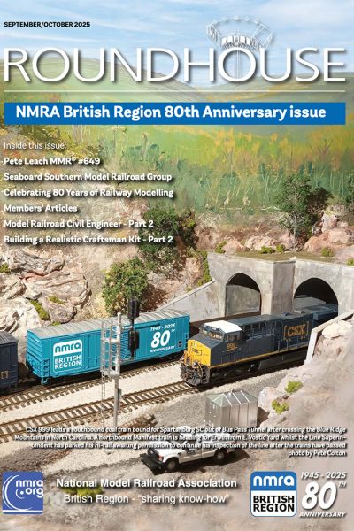 NMRA Roundhouse - September October 2025 Cover