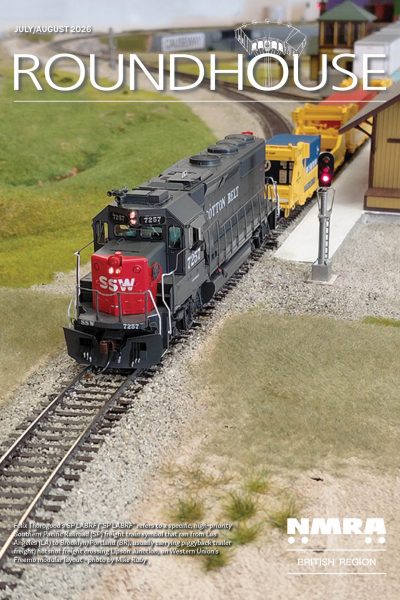 NMRA Roundhouse - July August 2026 Cover NMRA Roundhouse - July August 2026 Cover