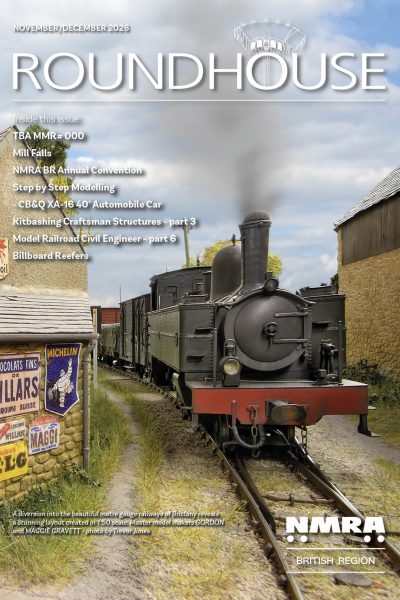 NMRA Roundhouse - November December 2026 Cover NMRA Roundhouse - November December 2026 Cover